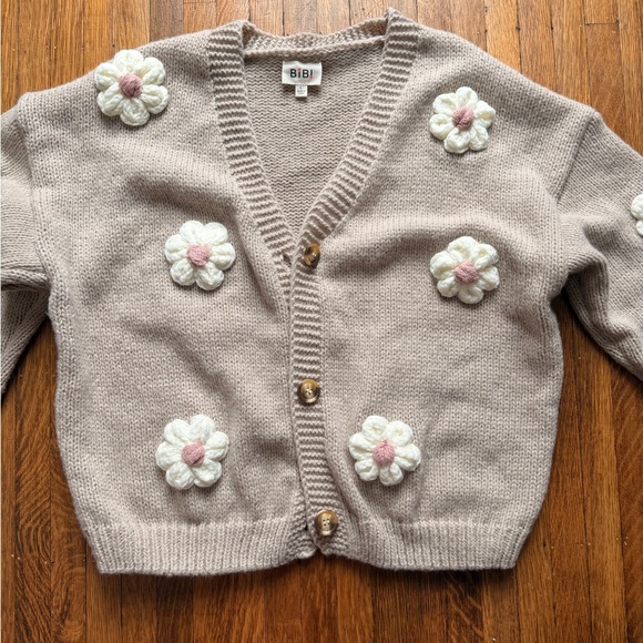 BIBI FLORAL CARDIGAN - Picture 2 of 6
